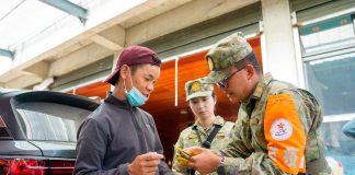 Cina: assistenza sanitaria per soccorritori e residenti a Gyirong (1)