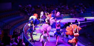 Cina: ballerini stranieri si esibiscono al Sendi Resort di Nantong (1)