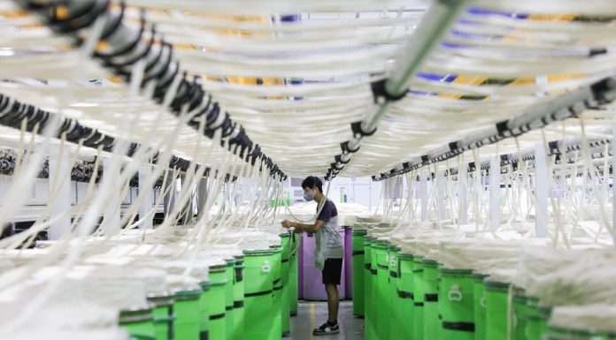 Cina: industria tessile e dell’abbigliamento in sviluppo a Yudu (1)