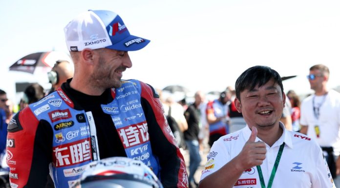 La cinese ZXMOTO in gara al Mondiale FIM Supersport a Cremona (2)