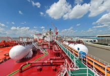 Cina: consegnata nave gasiera Chang Ping Yuan da 88.000 metri cubi (1)