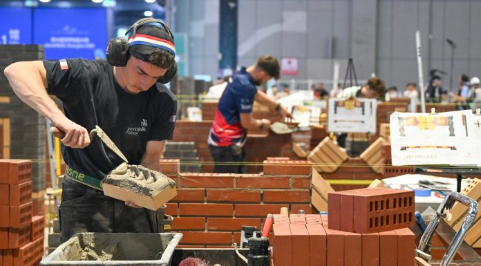 Cina: WorldSkills Competition, al via le gare di edilizia e tecnologie edili (3)