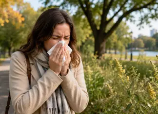 Allergie di settembre: quali sono le piante che possono creare problemi donna che starnutisce