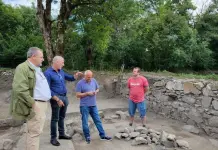 Georgia, l’Ambasciatore d’Italia D’Antuono al sito archeologico di Dmanisi