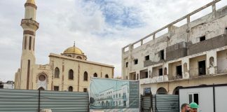 وفد إيطالي يواصل جولته في بنغازي تمهيدًا لإعادة إعمار وسط المدينة التاريخي