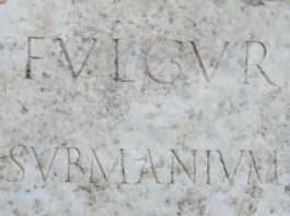 Villa Adriana, nell’area dell’Anfiteatro riaffiora una testimonianza del fulgur conditum
