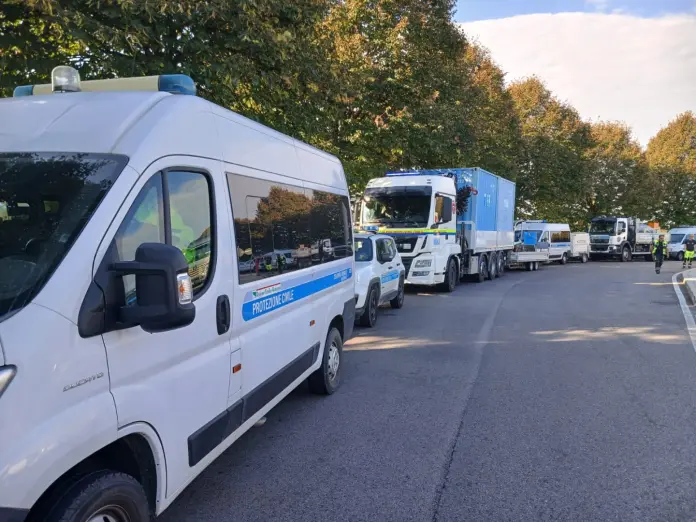 01_ColonnaMobile RER in partenza vs il Friuli