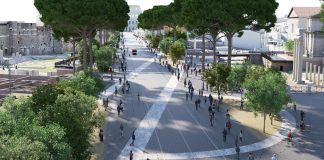 Roma, Via dei Fori Imperiali cambia aspetto: sarà un boulevard pedonale con terrazze sui templi