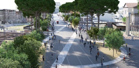 Roma, Via dei Fori Imperiali cambia aspetto: sarà un boulevard pedonale con terrazze sui templi