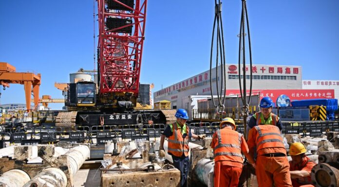 Completata la perforazione della galleria sottomarina più lunga della Cina