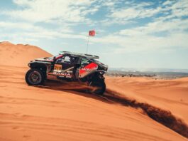 Loeb si aggiudica la terza tappa in Marocco per i Dacia Sandriders