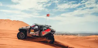 Loeb si aggiudica la terza tappa in Marocco per i Dacia Sandriders