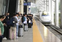 Cina, nuovo record di tratte percorse in un giorno sulla linea ferroviaria