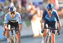 Evenepoel campione d’Europa, beffato per un soffio Ciccone