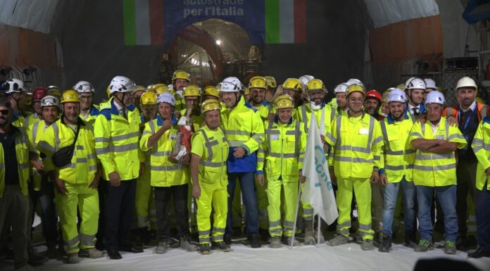 ASPI, completato lo scavo della galleria San Donato sull’A1 Firenze Sud-Incisa
