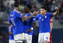 Nations League, l’Italia batte 3-1 la Turchia e balza al secondo posto