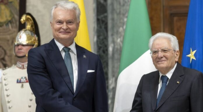 Mattarella “Da Italia e Lituania importante contributo per sicurezza e pace”