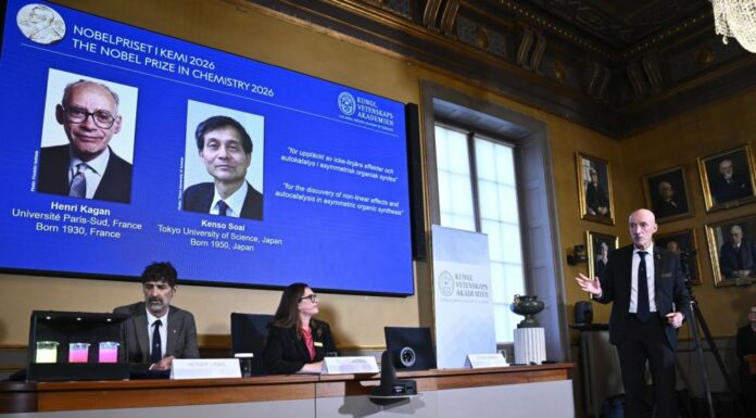 Premio Nobel per la chimica assegnato a Henri Kagan e Kenso Soai
