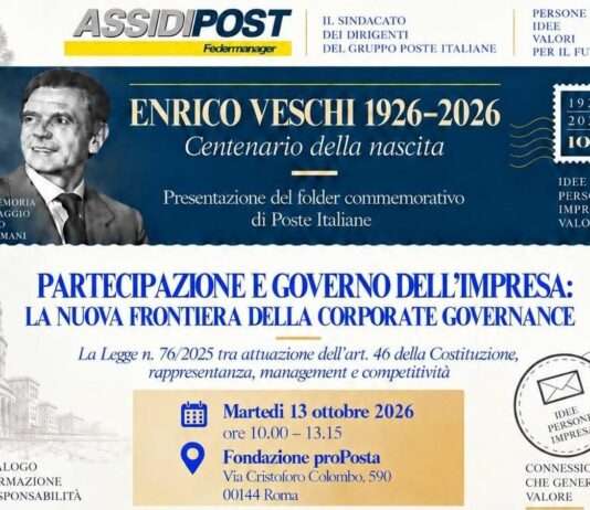 Assidipost Federmanager, a Roma confronto sulla nuova Corporate Governance
