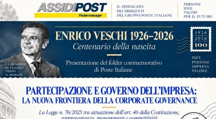 Assidipost Federmanager, a Roma confronto sulla nuova Corporate Governance