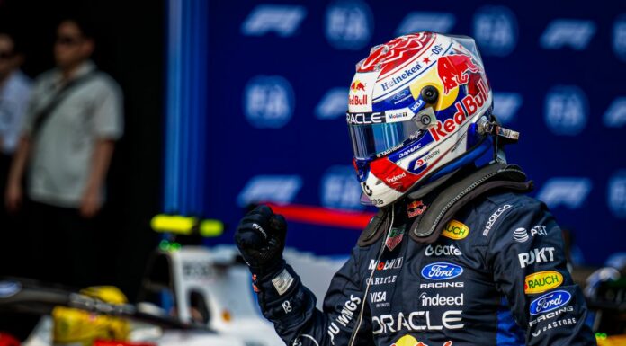 Verstappen centra la pole per la sprint di Singapore, Leclerc in seconda fila