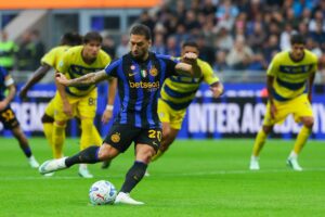 Debutto amaro per Gilardino, l’Inter travolge 3-0 il Parma al Meazza