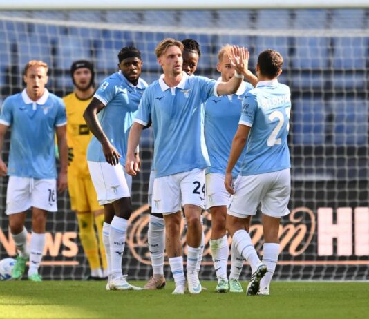 Lazio-Monza 3-1, biancocelesti in testa in compagnia dell’Inter