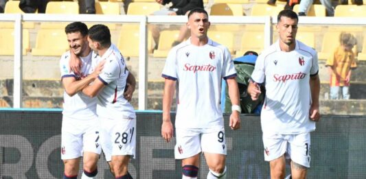 Colpo esterno del Bologna: 2-1 a Lecce e prima vittoria in campionato