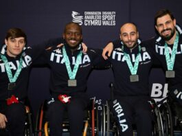 Europei Paralimpici, a Cardiff Italia d’argento nella sciabola a squadre