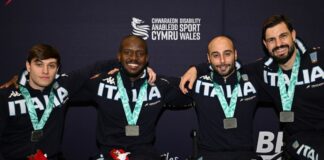 Europei Paralimpici, a Cardiff Italia d’argento nella sciabola a squadre