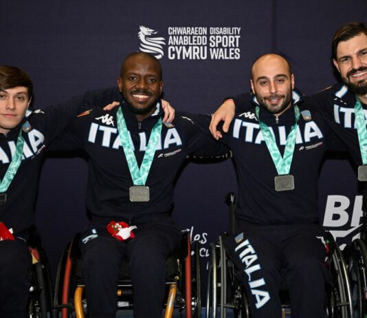 Europei Paralimpici, a Cardiff Italia d’argento nella sciabola a squadre
