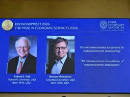 Premio Nobel per l’economia assegnato agli americani Hall e Woodford