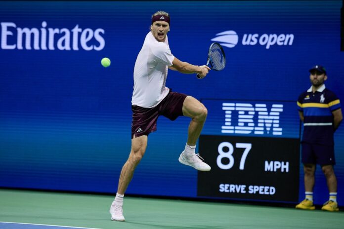 Tennis 2026: US Open - Tennis Championships: 3rd RD: ZVEREV 6:2 7:6 6:2 TABILO