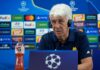 Gasperini “Mourinho merita l’abbraccio dei tifosi, poi testa alla partita”