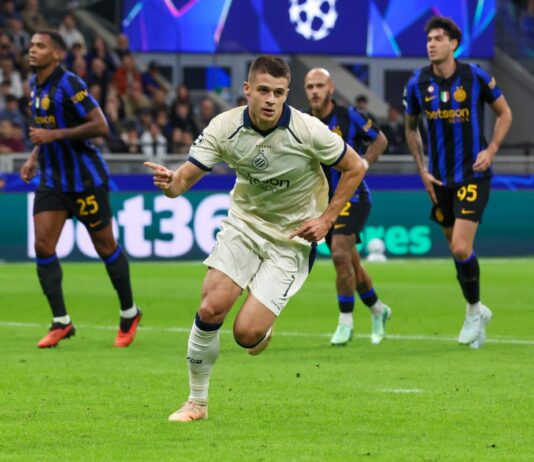 L’Inter stesa a San Siro da Tresoldi e dal Bruges