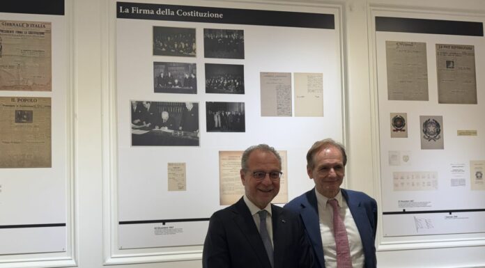 Caravaggio e gli 80 anni della Repubblica Italiana in mostra a New York