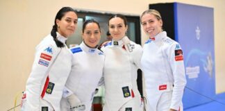 Cdm Spada: Argento nella gara a squadre per le azzurre, 10^ medaglia Italia