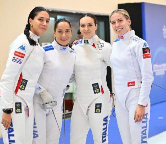 Cdm Spada: Argento nella gara a squadre per le azzurre, 10^ medaglia Italia