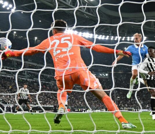 La Juventus crolla in casa, un’ottima Lazio vince 3-0 a Torino