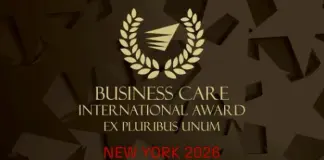 A New York la 9^ edizione del Business Care International Award