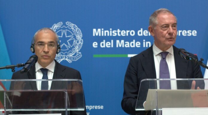 Urso incontra Jabbarov “Nuova fase per partenariato strategico Italia-Azerbaigian”