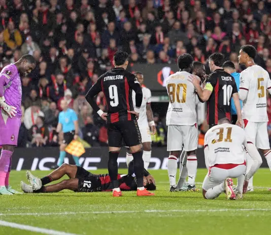 Maignan espulso e il Milan crolla in Europa, il Bournemouth vince 3-0