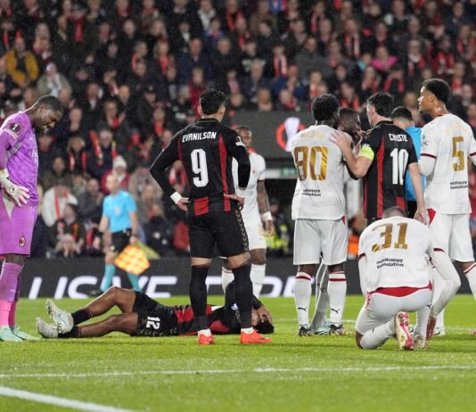 Maignan espulso e il Milan crolla in Europa League, il Bournemouth vince 3-0