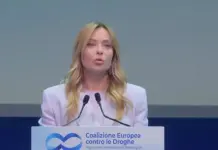 Meloni “La droga rende schiavi e gli schiavi non sono liberi”