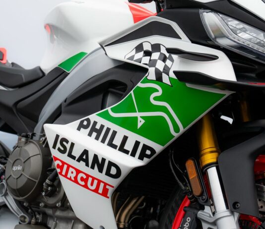 Aprilia RS660 Phillip Island Tribute