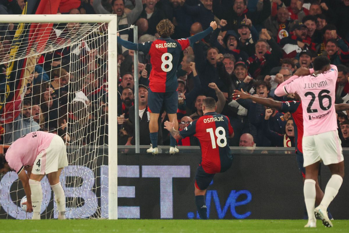 Una brutta Juve crolla al “Ferraris”, vince il Genoa 2-0