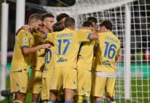Pokerissimo Frosinone: 5-1 al Lecce e sesto posto in classifica