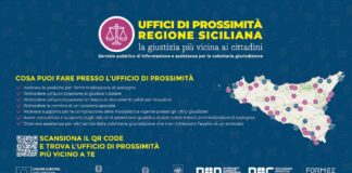 Giustizia, il 30 novembre a Palermo ultima tappa del progetto Uffici di prossimità