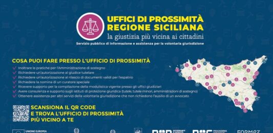 Giustizia, il 30 novembre a Palermo ultima tappa del progetto Uffici di prossimità