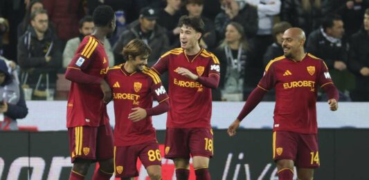 Pokerissimo della Roma al Bluenergy Stadium, Udinese la crisi continua